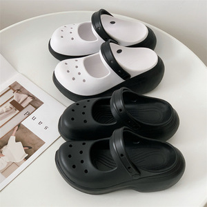 Nouvelles sandales Mary Jane en EVA pour femmes, style 2025, à faire soi-même, pour l'été, en plein air, antidérapantes, à semelle épaisse, décontractées au quotidien - Product Image 4