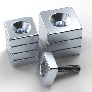 Aimants en néodyme N33 N35 N38, matériaux magnétiques, blocs, cubes, aimants puissants, N52, flux élevé, applications industrielles - Product Image 2