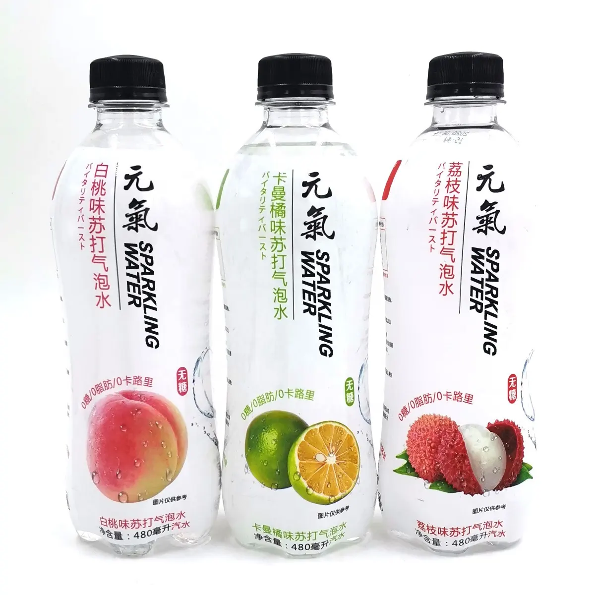 Sparking Water Sugar Free Fruit Flavor 480ml