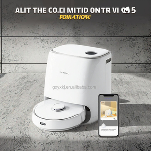 Hot New J3 điện không dây robot quét khách sạn sử dụng thông minh máy hút bụi tự động làm sạch lau app-điều khiển robot - Product Image 2