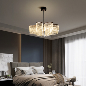 Lustre de décoration intérieure contemporaine au design populaire, <span class=keywords><strong>luminaire</strong></span> suspendu LED pour salon, <span class=keywords><strong>salle</strong></span> à <span class=keywords><strong>manger</strong></span> - Product Image 2