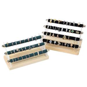 <span class=keywords><strong>Gioielleria</strong></span> 1 2 3 Tier portaanelli Organizer <span class=keywords><strong>arredamento</strong></span> anello espositore bracciale catena orologio fascia <span class=keywords><strong>per</strong></span> capelli porta espositore - Product Image 1