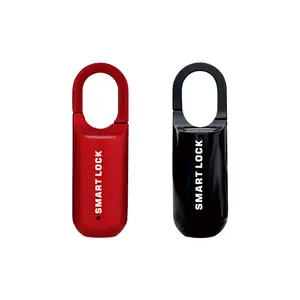 Outdoor Portable Anti-theft Security USB Keyless Rechargeable Smart Lock Fingerprint Padlock