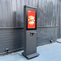 Kiosque interactif à écran tactile étanche IP65 personnalisé OEM pour la commande automatique en restauration rapide et sur les rues commerciales
