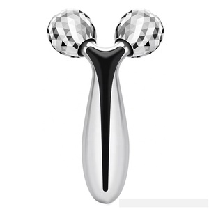 <span class=keywords><strong>2025</strong></span> Skin Scare Tools Gesichts massage gerät 3D Face <span class=keywords><strong>Roller</strong></span> Gesichts-und Nacken massage gerät Y-förmiges straffen des Schönheits massage gerät - Product Image 1
