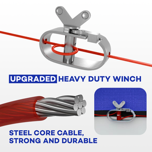 Couverture de piscine Damary facile à installer, durable, résistante aux UV, pour l'été/l'hiver, pour la sécurité et la protection de la piscine - Product Image 6