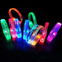 Bracelets lumineux LED en gros pour concerts, festivals, fêtes, événements nocturnes