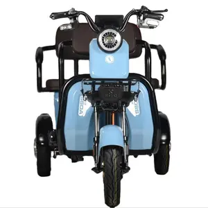 高品质电动三轮车3轮电动摩托车发光二极管显示移动踏板车3轮电动摩托车开放式