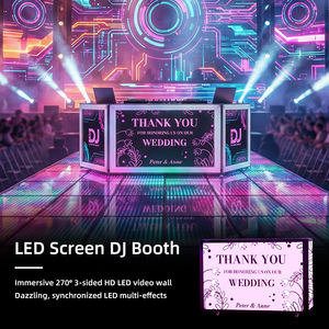 Écran vidéo LED professionnel pour club, avec cabine de DJ personnalisable, affichage synchronisé en couleur, étanche IP65, pour centres commerciaux - Product Image 5