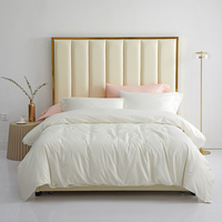 Ensemble de literie de qualité hôtelière 200TC avec motif personnalisé, housses de coussin, pour usage domestique, ensemble de housse de couette 4 pièces