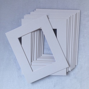 Kích thước tùy chỉnh của màu trắng tinh khiết gắn kết, mat, passepartout đen trong giấy thủ công mỹ nghệ/mountboard trên giấy thủ công mỹ nghệ/đơn - Product Image 4