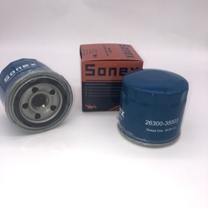 Super Factory nuevo filtro de aceite de motor diseñado específicamente para modelos de coches coreanos 26300-35503 26300-35504 ajuste perfecto para <span class=keywords><strong>Hyundai</strong></span> - Product Image 1