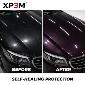 ฟิล์มใสกันรอยรถยนต์ XP3M Metallic Leblon สีม่วง OEM เงา TPU ความหนา 7.5 มิล ซ่อมแซมตัวเองได้ ป้องกันรอยขีดข่วน ป้องกันสีเหลือง ติดตั้งแบบเปียก - Product Image 3