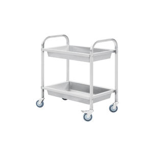 Carros de comedor eléctricos de acero inoxidable 304, empuje manual antioxidante para restaurante, fácil maniobra en áreas de comedor - Product Image 4