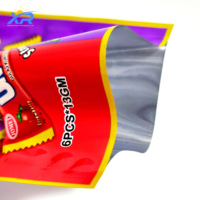 Bolsas de Embalaje Termosellables de Tres Lados, Biodegradables, de Grado Alimenticio, Impresas Personalizadas, Material OP+VMPET+PE, para Dulces y Alimentos