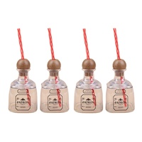 375Ml Don Julio Patron Cocktail Tasse Bouteille En Plastique Mini Mexique Clair Tequila Boisson De Qualité Alimentaire Réutilisable Souvenir Vin Navire