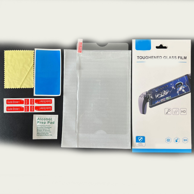 Anti Scratch and Dust Screen protection Film for PS Portal Handheld Game Console Screen Protector Tempered Film