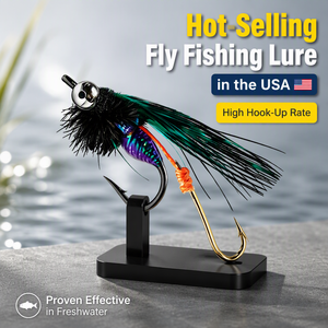 Nuevo señuelo de pesca con doble anzuelo para insectos venenosos, tipo <span class=keywords><strong>serpiente</strong></span> de <span class=keywords><strong>cascabel</strong></span>, para micro-caza de pez blanco, tilapia y cíclidos. - Product Image 3