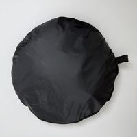 Réflecteur photographique 5-en-1 en nylon de 110 cm, diffuseur de lumière, panneau réfléchissant multi-disques pliable pour studio portable