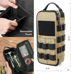 Nhiệm vụ nặng nề nhỏ EDC Túi xách tay thợ điện tiện ích Tổ chức trường hợp công cụ Túi - Product Image 2