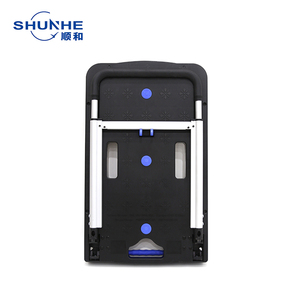 Capacidad de carga de 137kg Tamaño pequeño Rueda de 4 pulgadas Plataforma plegable Camión de mano Carro con frenos - Product Image 5