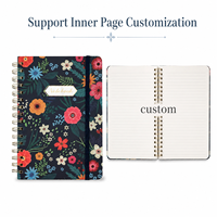 Carnet de notes personnalisé pour cadeaux d'entreprise, impression de logo personnalisé, pages intérieures lignées, couverture imperméable, cadeau de festival, carnet de notes d'usine d'origine