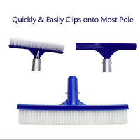 Équipement de nettoyage de brosse de piscine de haute qualité avec brosse nettoyeur de piscine Blue Torrent Brush
