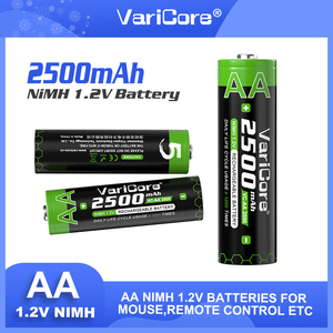 VariCoreグレード,実質容量1.2V 2500mAh,電気工具用充電式バッテリーセル,おもちゃ用バッテリー - Product Image 4