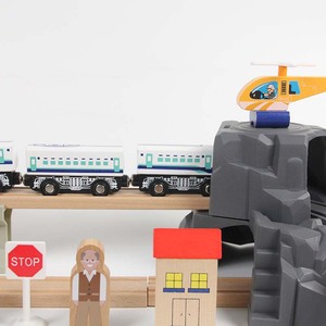 133pcs Deluxe điện <span class=keywords><strong>TRAIN</strong></span> <span class=keywords><strong>SET</strong></span> gỗ đường sắt theo dõi đồ chơi với âm thanh tính năng điện <span class=keywords><strong>TRAIN</strong></span> <span class=keywords><strong>SET</strong></span> Trains <span class=keywords><strong>Set</strong></span> - Product Image 2