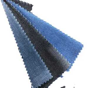 Hot selling stock warehouse stock textile yarn dyed denim fabric good quality spandex and non spandex/black denim fabric