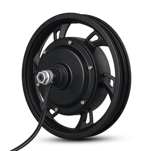 Rueda de Motor Eléctrico para Bicicleta de 12 Pulgadas, 36V 350W, Sin Escobillas, Sin Engranajes, Tipo Inteligente Electrónico, Plegable, de Aluminio, para Patinetes Eléctricos - Product Image 1