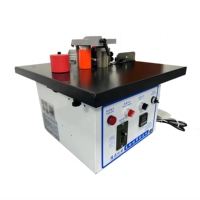 Mini machine à chants automatique portable pour chants droits et courbes, PVC, MDF, fabrication de meubles en bois