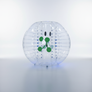 Bola Bumper Tiup Bahan TPU Harga Pabrik, Bola Sepak Bubble Bumper Merek Wolong, Dijual Murah - Product Image 1