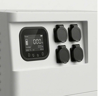 Système de batterie domestique tout-en-un ZA EU STOCK avec double entrée PV, 20 kWh LiFePO4, IP65, stockage hybride pour une charge solaire rapide