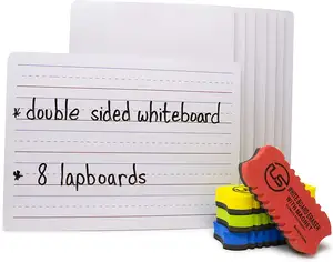 Double Sided Whiteboard for Kids Portable Plain Whiteboard for Home School Office Reminder Drawing Writing