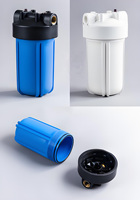 Unidad de Tratamiento de Agua Comercial Manual de Ósmosis Inversa de Plástico para Debajo del Fregadero con Autolimpieza, Filtro de Agua con Caudal de 300 GPD