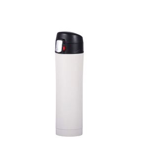 Vaso Térmico de Viaje de Acero Inoxidable 304 de 450ml, Estilo Japonés Ecológico con Tapa Abatible, Taza Aislada para Coche, Venta al por Mayor, Regalo Empresarial - Product Image 1