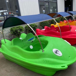 Bote de Pedales Shark Leisure Boat con Pistola de Agua, Resistente a Grietas, 3.1m de Longitud, Montajes Seguros, Reserva Natural, Certificado CE - Product Image 6
