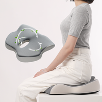 Promotion de liquidation haute qualité 100% polyester mousse à mémoire coccyx coussin de siège orthopédique pour chaise