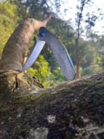 Couteau de poche Eagle Blade ZDT-013 pour l'extérieur, lame 14C28N, manche en titane, chasse, pêche, camping, escalade, survie, bricolage, qualité supérieure, 21,5 cm