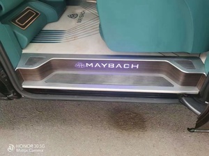 Kits Interiores de Aleación de Aluminio para Mercedes-Benz Clase V VITO <span class=keywords><strong>W447</strong></span>, Pedal Personalizable, Moldura de Nylon, Decoración de Caoba, Texto Iluminado, Cuatro Puertas - Product Image 6