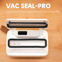60kPa 16W 800mAh 8cm 1.5L/min coupe-sac tuyau externe cuisine alimentaire machine sous vide portative scelleuse sous vide
