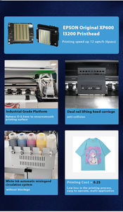 Allprint 1300mm nước dựa trên đồng phục Jersey Racing phù hợp với T-Shirt chuyển máy in nhiệt thăng hoa kỹ thuật số sinh thái dung môi máy in - Product Image 5