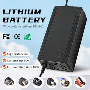 Cargador de Batería de Alta Calidad 72V20Ah, Cargador de Bicicleta Eléctrica 48V para Scooter Eléctrico, Dos Lámparas, Batería de Plomo-Ácido - Product Image 4