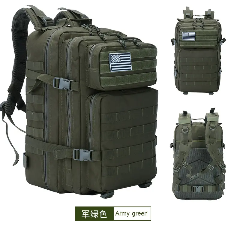 Anhui 367 tactical backpack 45L Molle pouch assault pack combat backpack trekking bag OEM hiking backpack