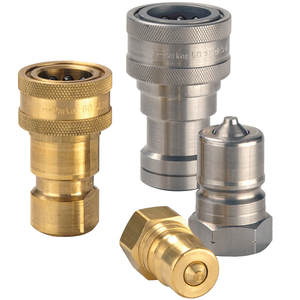 ข้อต่อทองเหลืองแบบตัวเมีย BH6-60-BSPP ซีรีส์ 60 มาตรฐาน ISO7241-B - Product Image 4
