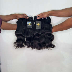 Cabello Indio Virgen de Grado 12A con Cutícula Alineada, Cabello Humano de Visón, Cabello Indio Crudo sin Procesar al por Mayor - Product Image 2