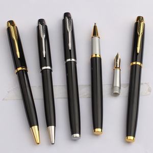 Grosir dalam stok Promosi pulpen pena Gel netral pena tanda tangan logam Logo layar sutra Laser untuk iklan - Product Image 2