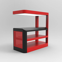 Quincaillerie pour rayonnages de magasin de supermarché Outils de magasin de détail Présentoir en métal Supports d'affichage de quincaillerie