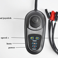 Controlador de Joystick para Silla de Ruedas con Freno Electromagnético de 24V 45A